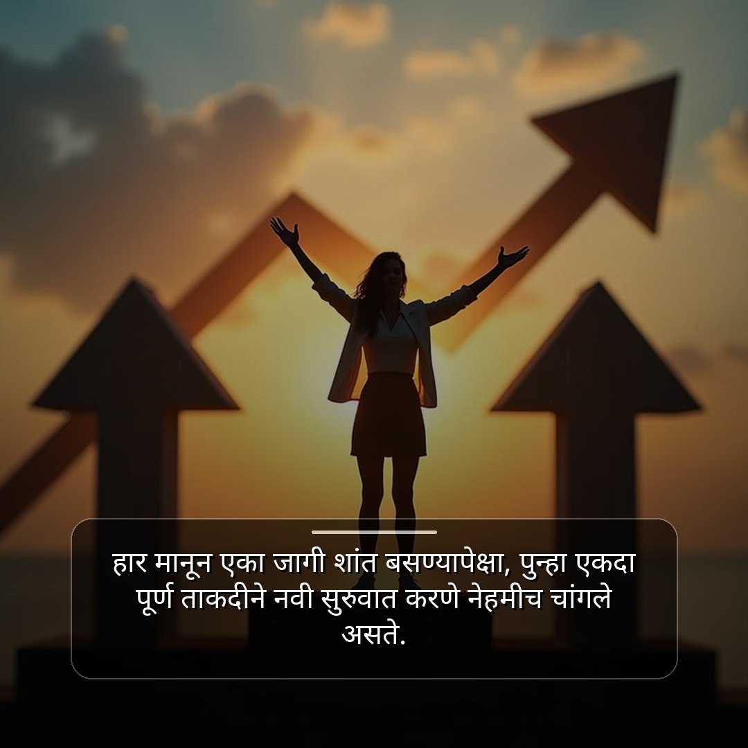 Positive Success Marathi Suvichar