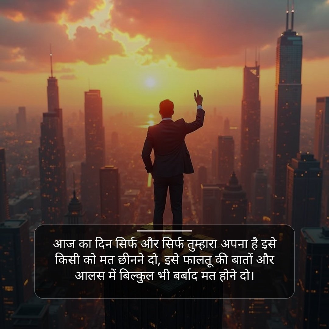 आज का सर्वश्रेष्ठ सुविचार