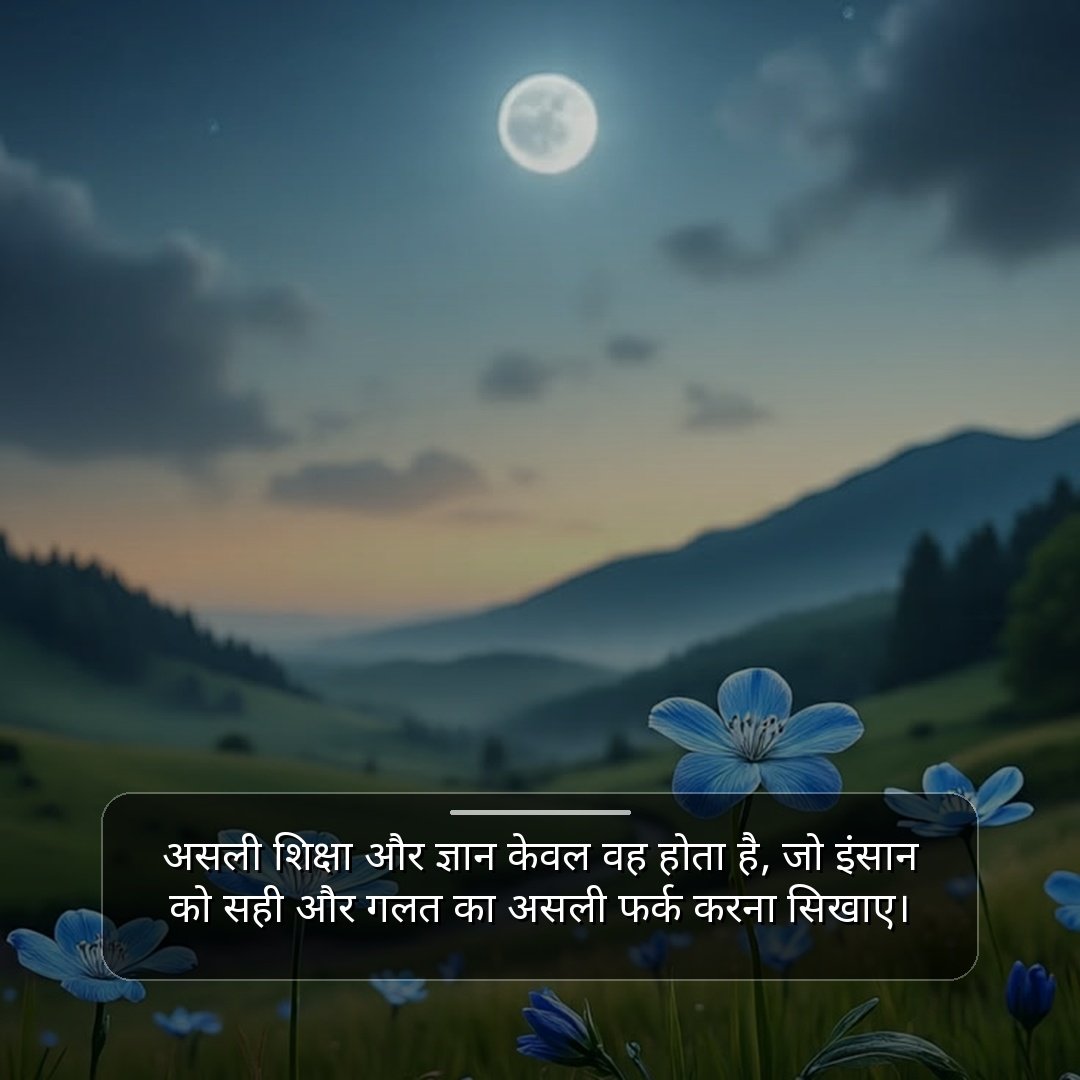 शिक्षाप्रद सुविचार